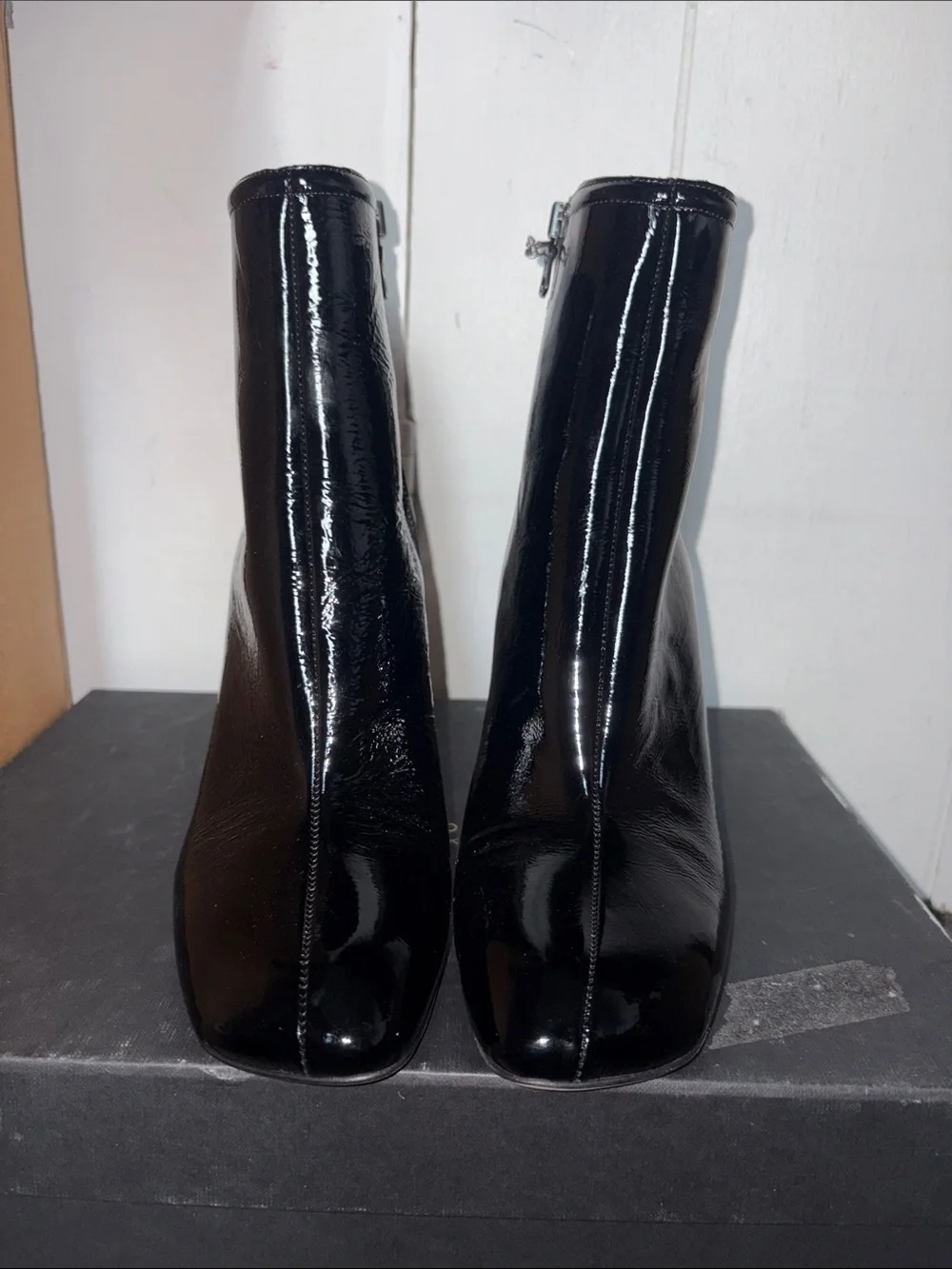 Women’s Rag & Bone Patent Ankle Boot with Block Heel size 39